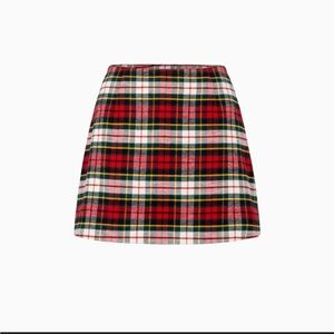 Hill house Hallie Red and Green Skirt